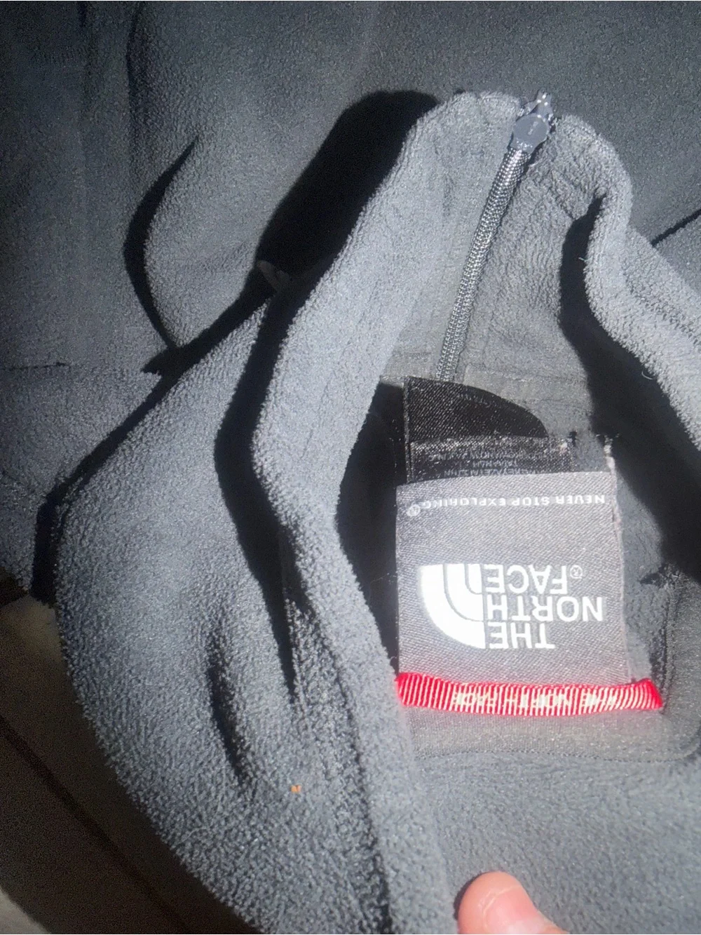 The North Face Black Quarter-Zip Fleece Pullover